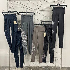 Lot de 6 leggings Rose Boreal